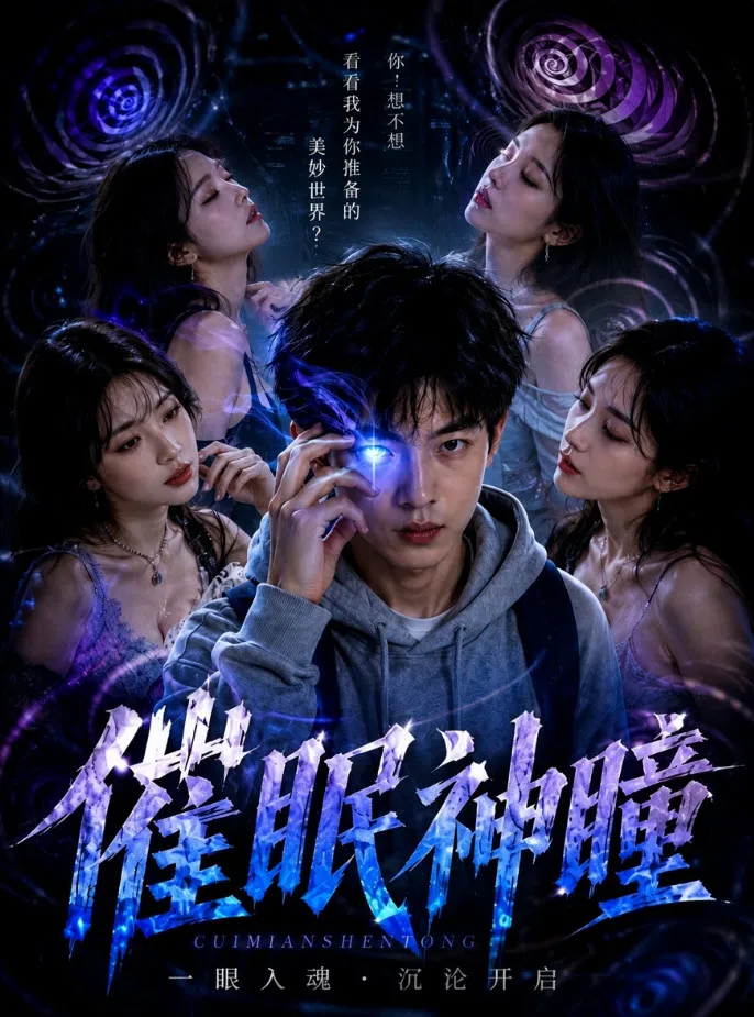 黄果短剧《催眠神瞳》竖屏短剧封面